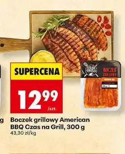 Biedronka Boczek grillowy American BBQ Czas na Grill oferta