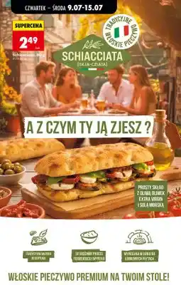 Biedronka Pieczywo Schiacciata oferta