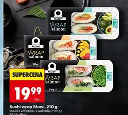 Biedronka Sushi wrap Mowi łosoś z wakame oferta