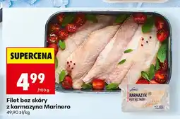 Biedronka Filet bez skóry z karmazyna Marinero oferta