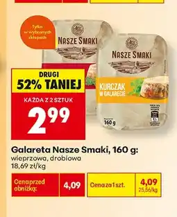 Biedronka Galareta wieprzowa Nasze Smaki oferta