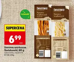 Biedronka Serowe warkocze naturalne Światowid oferta