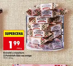 Biedronka Krówki z masłem Z Polskich Gór na wagę oferta