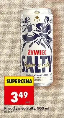 Biedronka Piwo Żywiec Salty oferta
