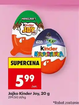 Biedronka Jajko Kinder Joy oferta