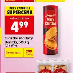 Biedronka Ciastka markizy Bonitki Max Cocoa oferta