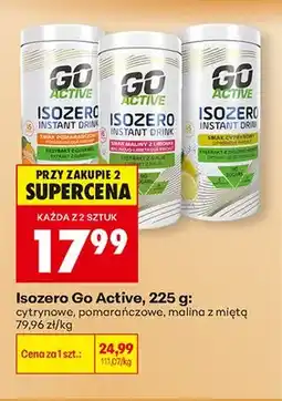 Biedronka Isozero Go Active cytrynowe oferta