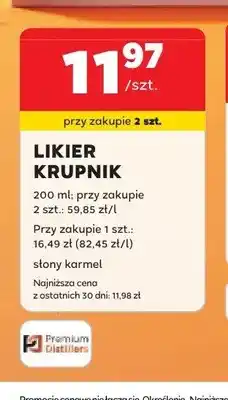 Stokrotka Likier Krupnik Słony Karmel oferta
