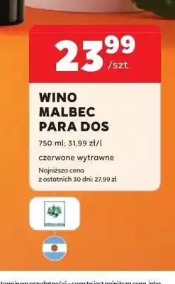 Stokrotka Wino Malbec Para Dos czerwone wytrawne oferta