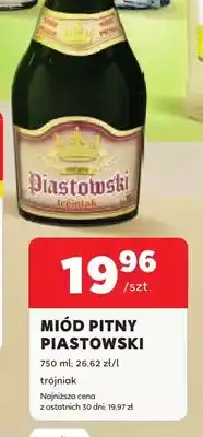 Stokrotka Miód Pitny Piastowski Trójniak oferta