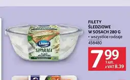 Selgros Filety śledziowe w sosach Lisner oferta