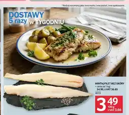 Selgros Mintaj filet bez skóry oferta