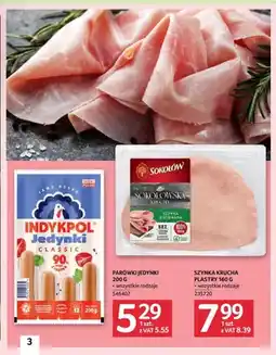 Selgros Parówki Jedynki Classic Indykpol oferta