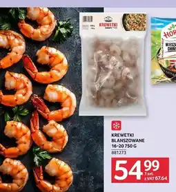 Selgros Krewetki blanszowane oferta