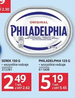 Selgros Serek twarogowy Philadelphia Original oferta
