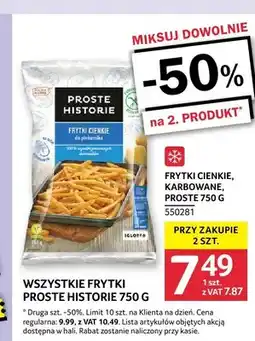 Selgros Frytki Proste Historie oferta