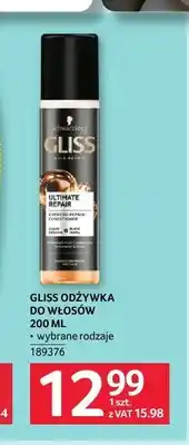 Selgros Odżywka do włosów Gliss Ultimate Repair oferta