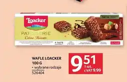 Selgros Wafle Loacker Patisserie oferta