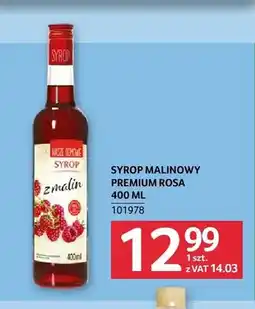 Selgros Syrop malinowy Premium Rosa oferta