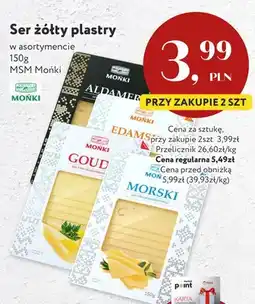 Market Point Ser żółty plastry Morski Mońki oferta