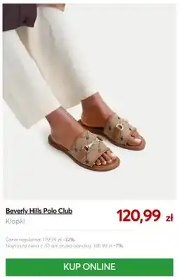 eobuwie Klapki Beverly Hills Polo Club oferta