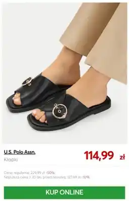 eobuwie Klapki U.S. Polo Assn oferta