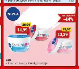 Drogeria Kosmyk Krem do twarzy Nivea Care 3w1 oferta
