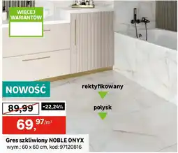 Leroy Merlin Gres szkliwiony NOBLE ONYX oferta