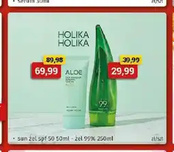 Drogeria Kosmyk Żel przeciwsłoneczny Holika Holika Aloe SPF 50 oferta