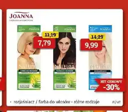 Drogeria Kosmyk Rozjaśniacz do włosów Joanna Naturia oferta