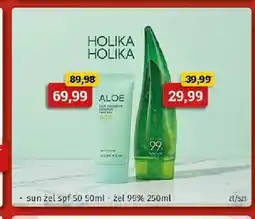 Drogeria Kosmyk Żel przeciwsłoneczny Holika Holika Aloe Waterproof Sun Gel SPF50 oferta