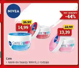 Drogeria Kosmyk Krem do twarzy Nivea Care lekki krem odżywczy oferta