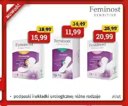 Drogeria Kosmyk Podpaski urologiczne Feminost Sensitive oferta