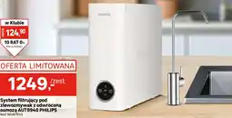 Leroy Merlin System filtrujący pod zlewozmywak z odwróconą osmozą AUT8940 PHILIPS oferta