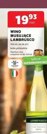 Stokrotka WINO MUSUJĄCE LAMBRUSCO oferta