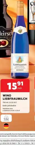 Stokrotka WINO LIEBFRAUMILCH oferta