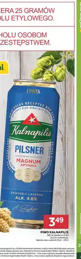 Stokrotka PIWO KALNAPILIS oferta