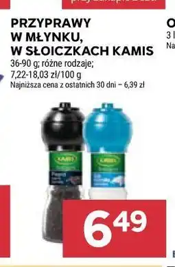 Stokrotka Przyprawy w młynku, w słoiczkach Kamis oferta
