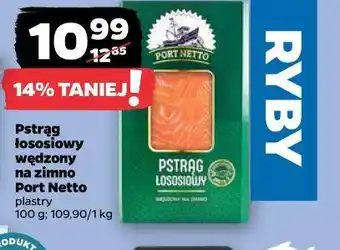 Netto Pstrąg łososiowy wędzony na zimno Port Netto oferta