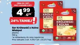 Netto Ser Królewski z Kolna Mlekpol plastry oferta