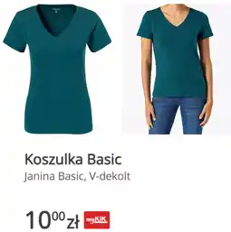 KiK Koszulka Basic Janina Basic, V-dekolt oferta