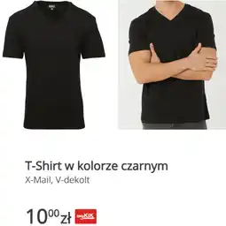 KiK X-Mail T-Shirt w kolorze czarnym, V-dekolt oferta