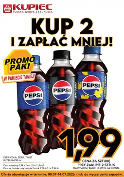 Kupiec Pepsi Twist oferta