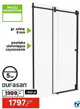 Leroy Merlin Drzwi prysznicowe TITANIUM SLIDE oferta