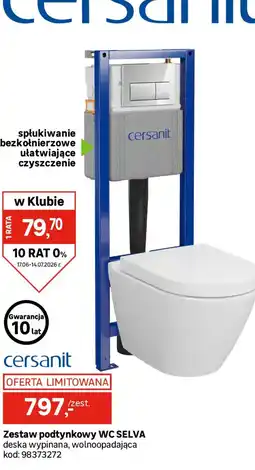 Leroy Merlin Zestaw podtynkowy WC SELVA oferta