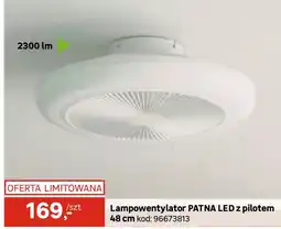 Leroy Merlin Lampowentylator PATNA LED z pilotem oferta