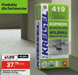 Leroy Merlin Wylewka samopoziomująca EXPRESS 419 oferta