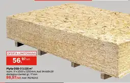 Leroy Merlin Płyta OSB-3 3,125 m² oferta
