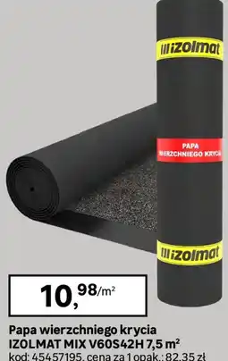 Leroy Merlin Papa wierzchniego krycia IZOLMAT MIX V60S42H 7,5 m² oferta