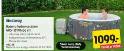 Jula Basen z hydromasażem 605 l Ø170x66 cm oferta